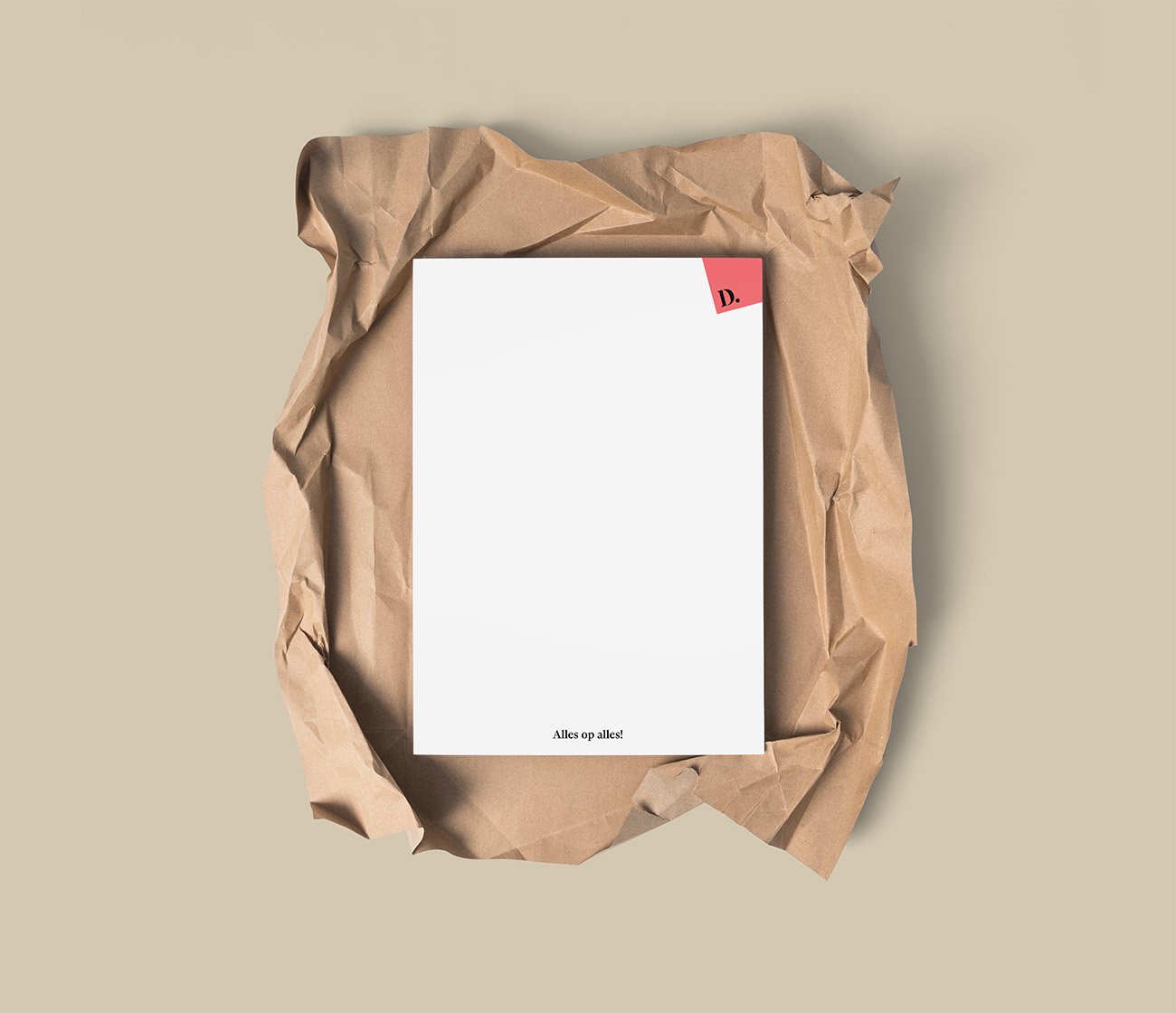 Professioneel briefpapier voor bedrijven en organisaties