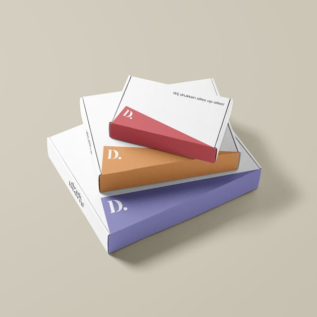 Brievenbusdoosjes bedrukken met eigen logo