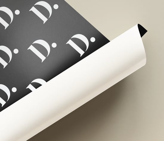 Gepersonaliseerde stoepbord poster voor winkels