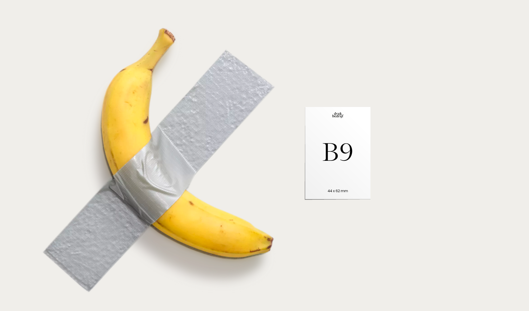 B9 Formaat 44 x 62 mm