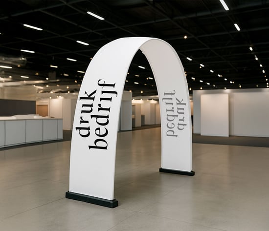 Reclameboog bedrukken