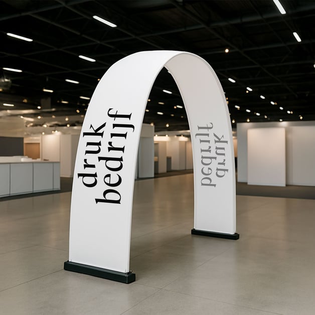 Reclameboog bedrukken