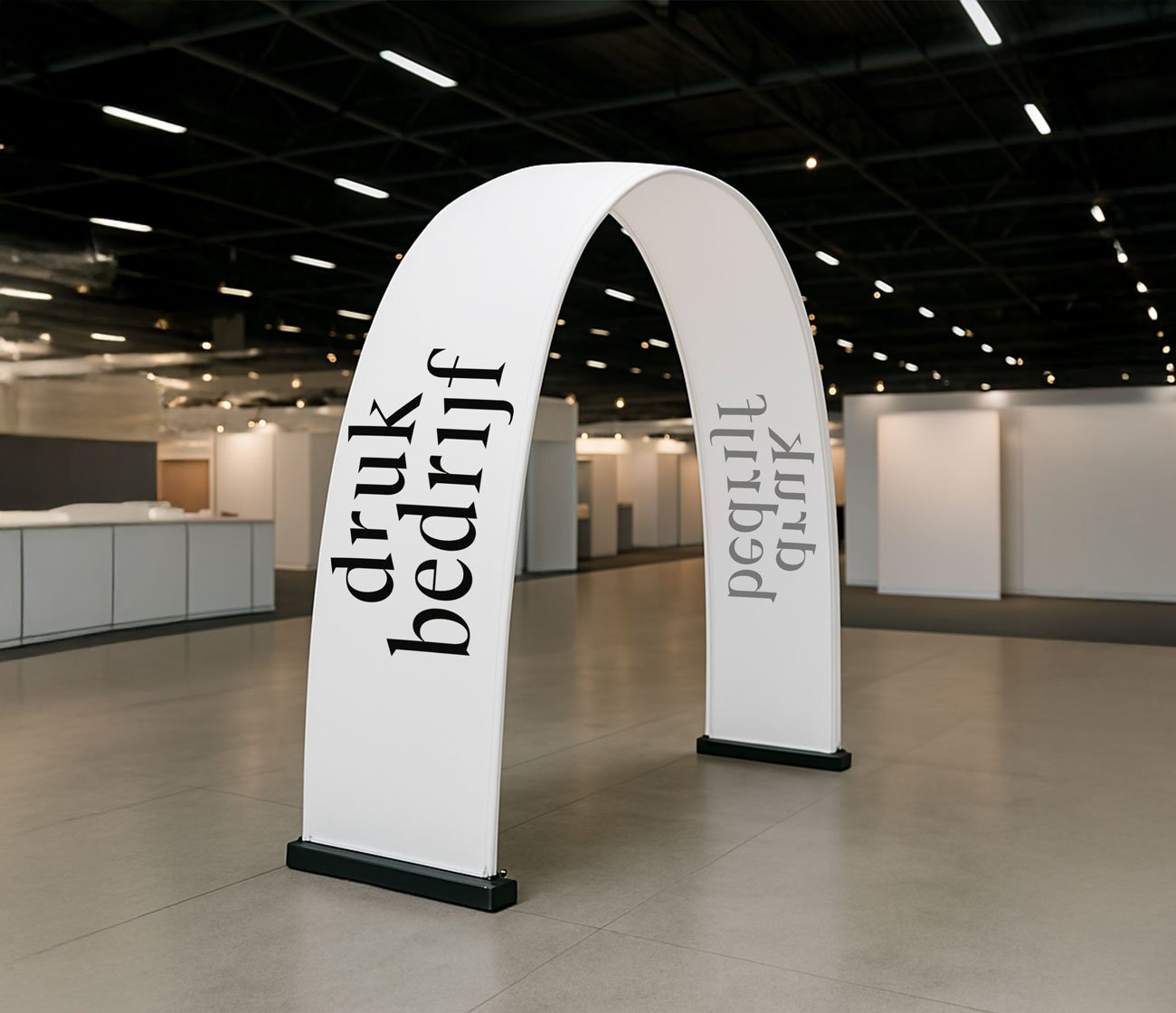 Reclameboog bedrukken