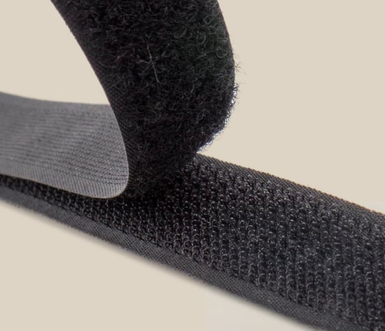 velcro tape zwart