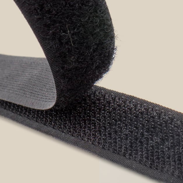 velcro tape zwart