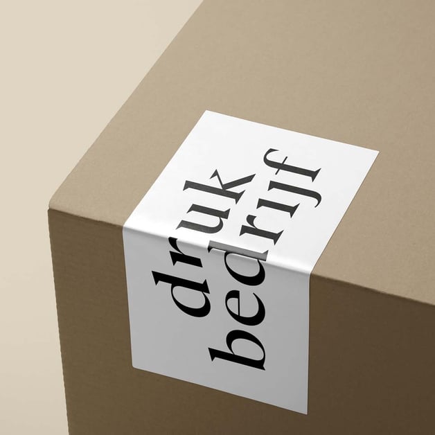 Rechthoekige stickers