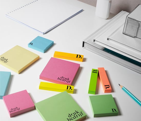 Bedrukte Post-its voor marketing en promotie
