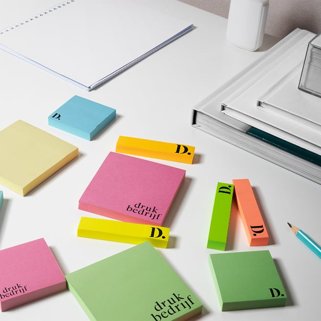 Bedrukte Post-its voor marketing en promotie