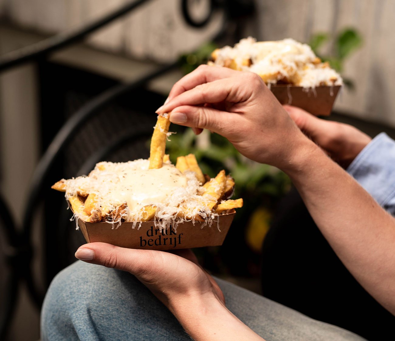 Snackbakjes laten drukken met logo