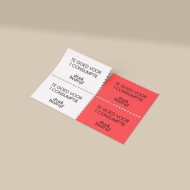 Consumptiebonnen bestellen