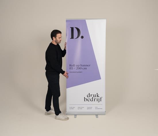 Roll up display bedrukken