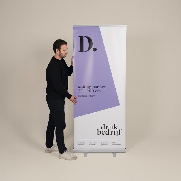 Roll up display bedrukken