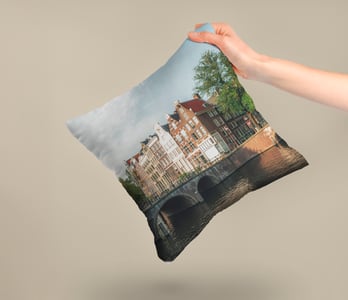 Kussen bedrukken met logo