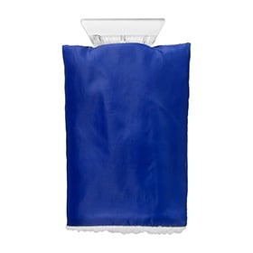 Illustratie Ijskrabber met handschoen