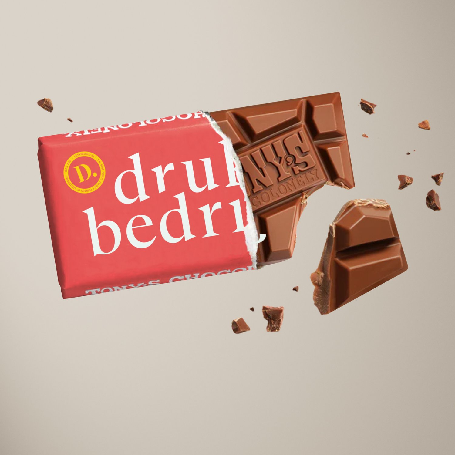 Tony Chocolonely eigen wikkel