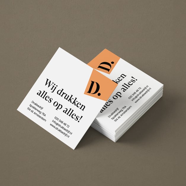 Spoed visitekaartjes