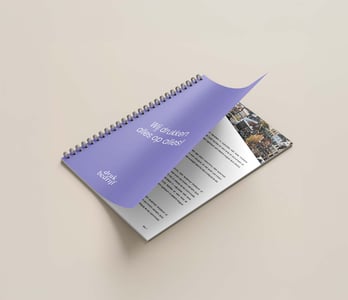 Gepersonaliseerde wire-o brochure voor klanten
