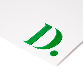 Illustratie Groene folie