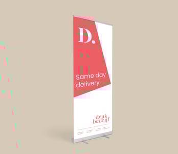 Same day roll-up banner