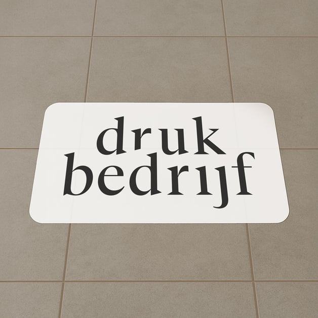 vloerstickers bedrukken