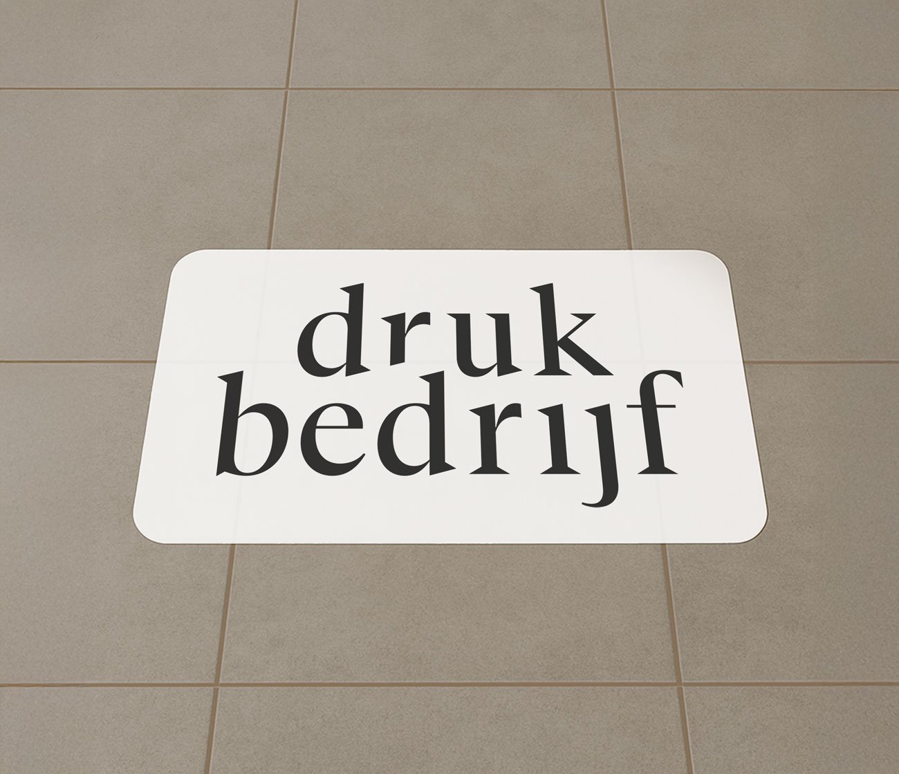 vloerstickers bedrukken