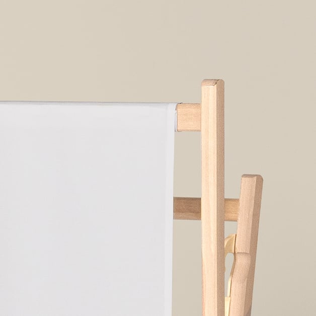 houten strandstoel bedrukken