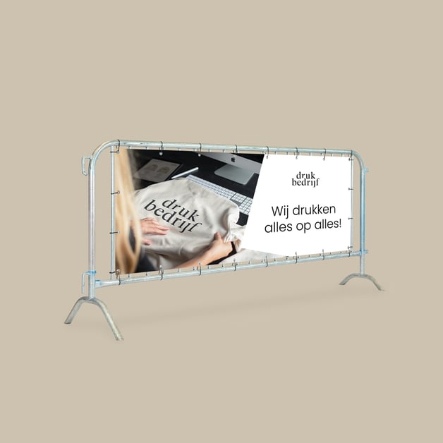 Hekwerkbanner voor sportevenementen en beurzen