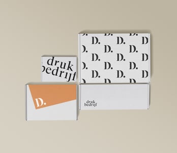 Full color doosje voor verzending en marketing