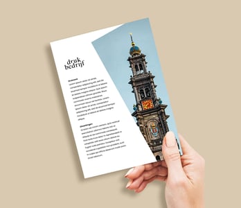 drukken van flyers
