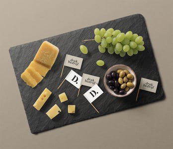 vlaggetjes prikkers drukken bij Drukbedrijf