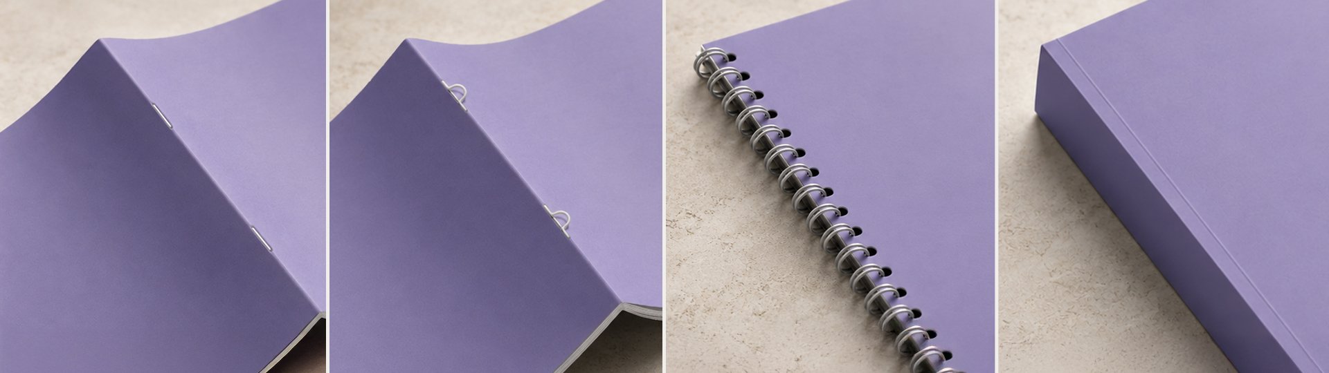 Verschillende brochure bindingen bij Drukbedrijf