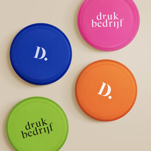 Frisbees bedrukken met eigen logo