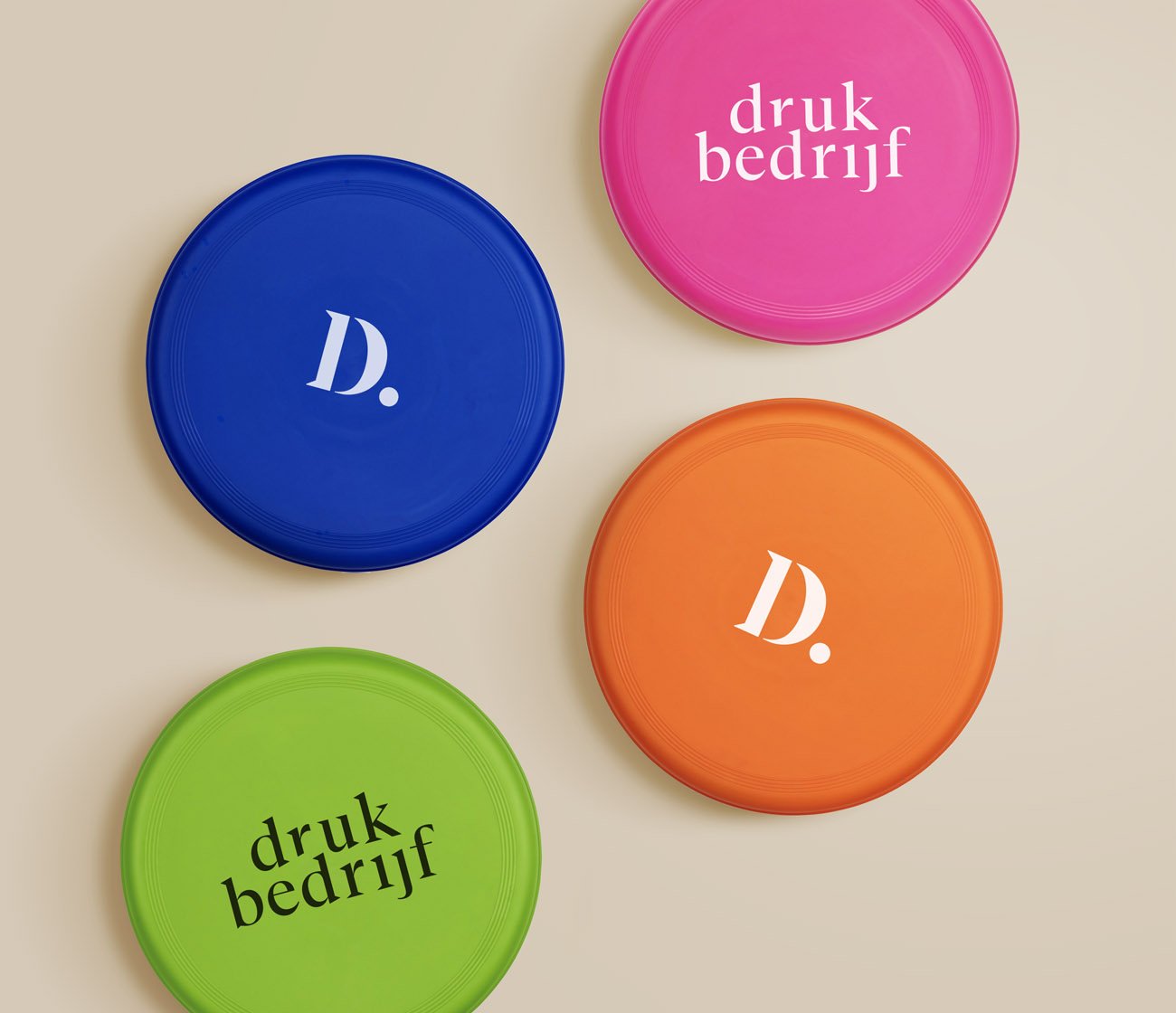 Frisbees bedrukken met eigen logo