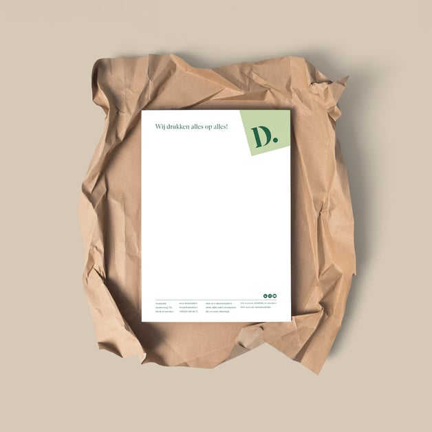 Full color FSC briefpapier voor kantoor en correspondentie