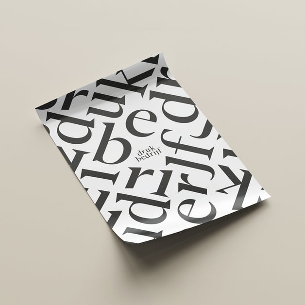 Buitenposter bedrukken in groot formaat abri