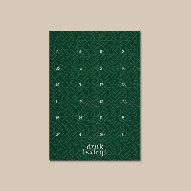 Gepersonaliseerde adventskalender