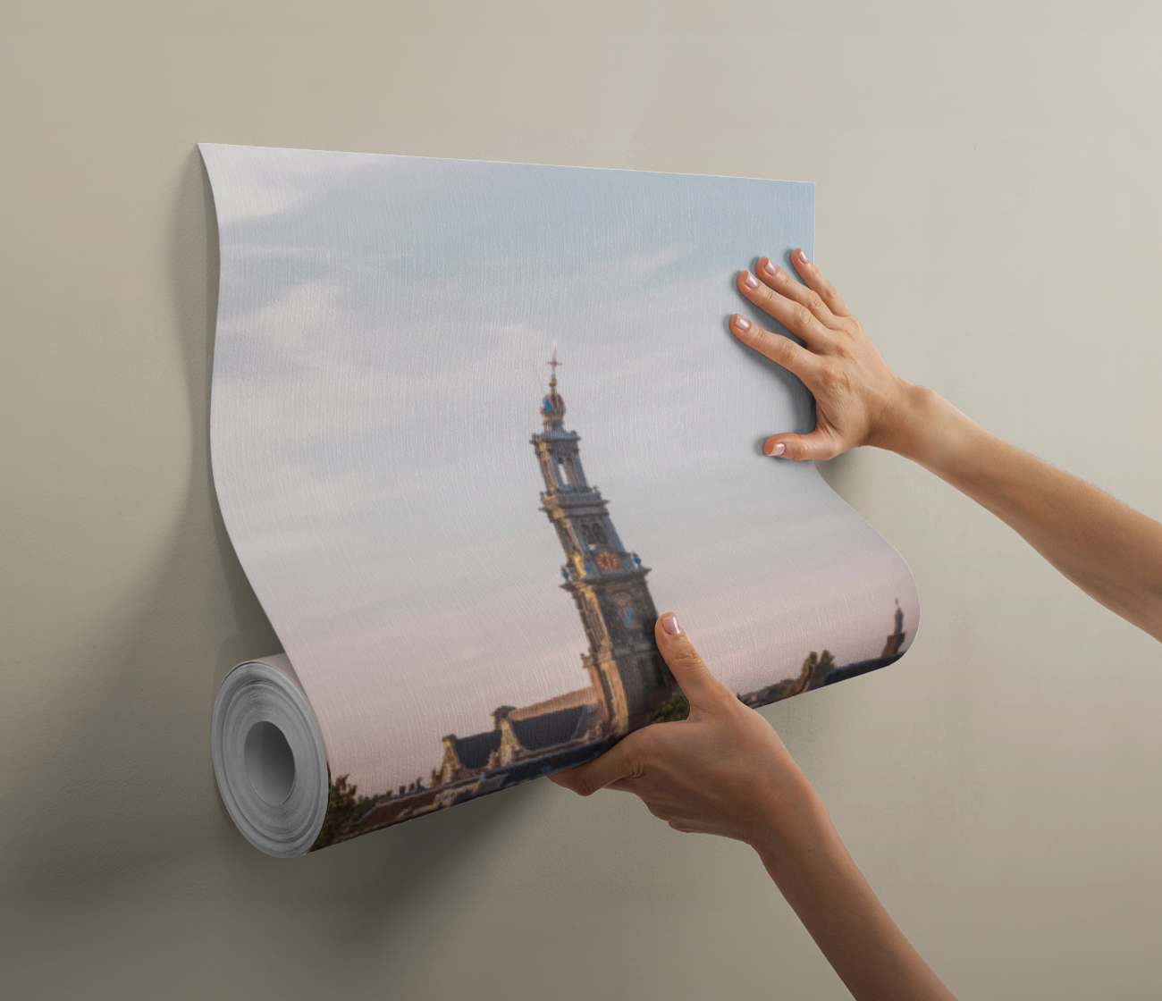 wandbekleding laten drukken voor op kantoor