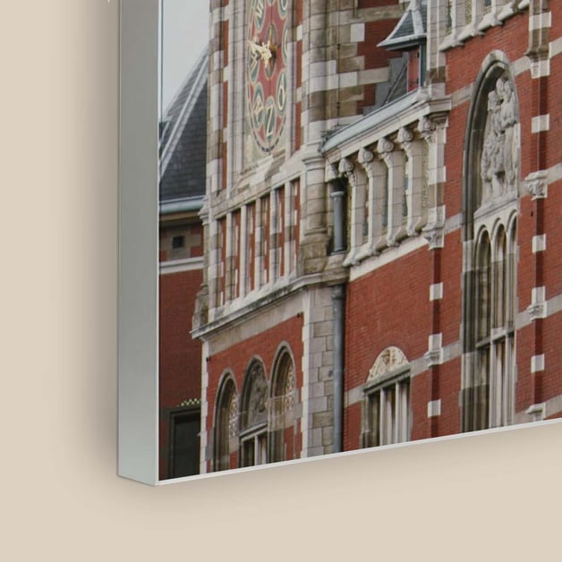 Textieldoek in frame