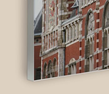 Textieldoek in frame