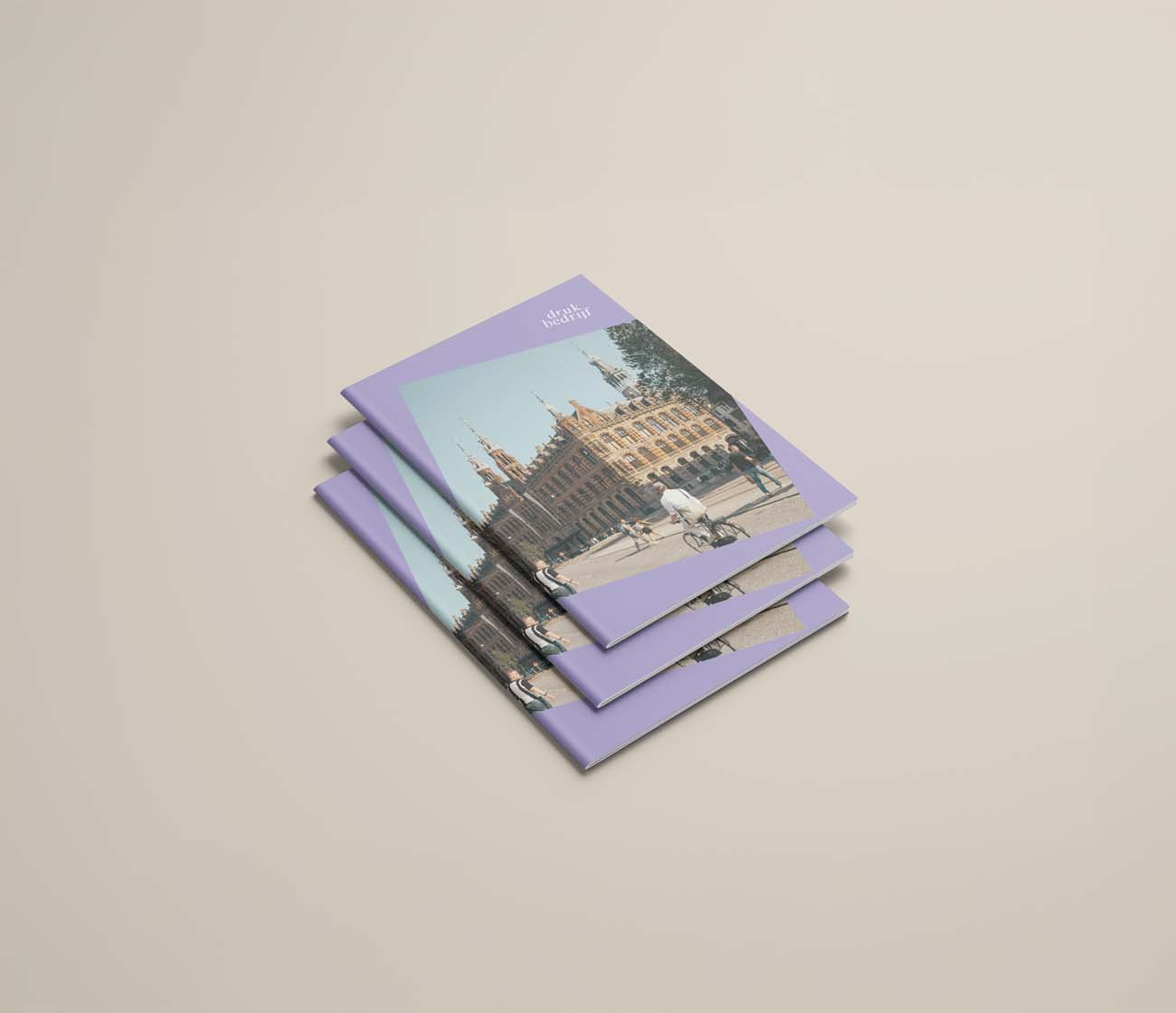 Kleine brochure voor evenementen en acties