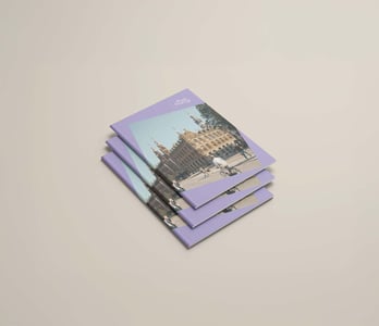 Kleine brochure voor evenementen en acties