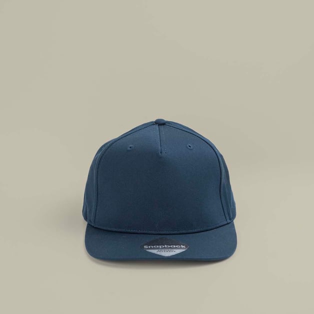 Duurzame snapback met bedrukte merknaam