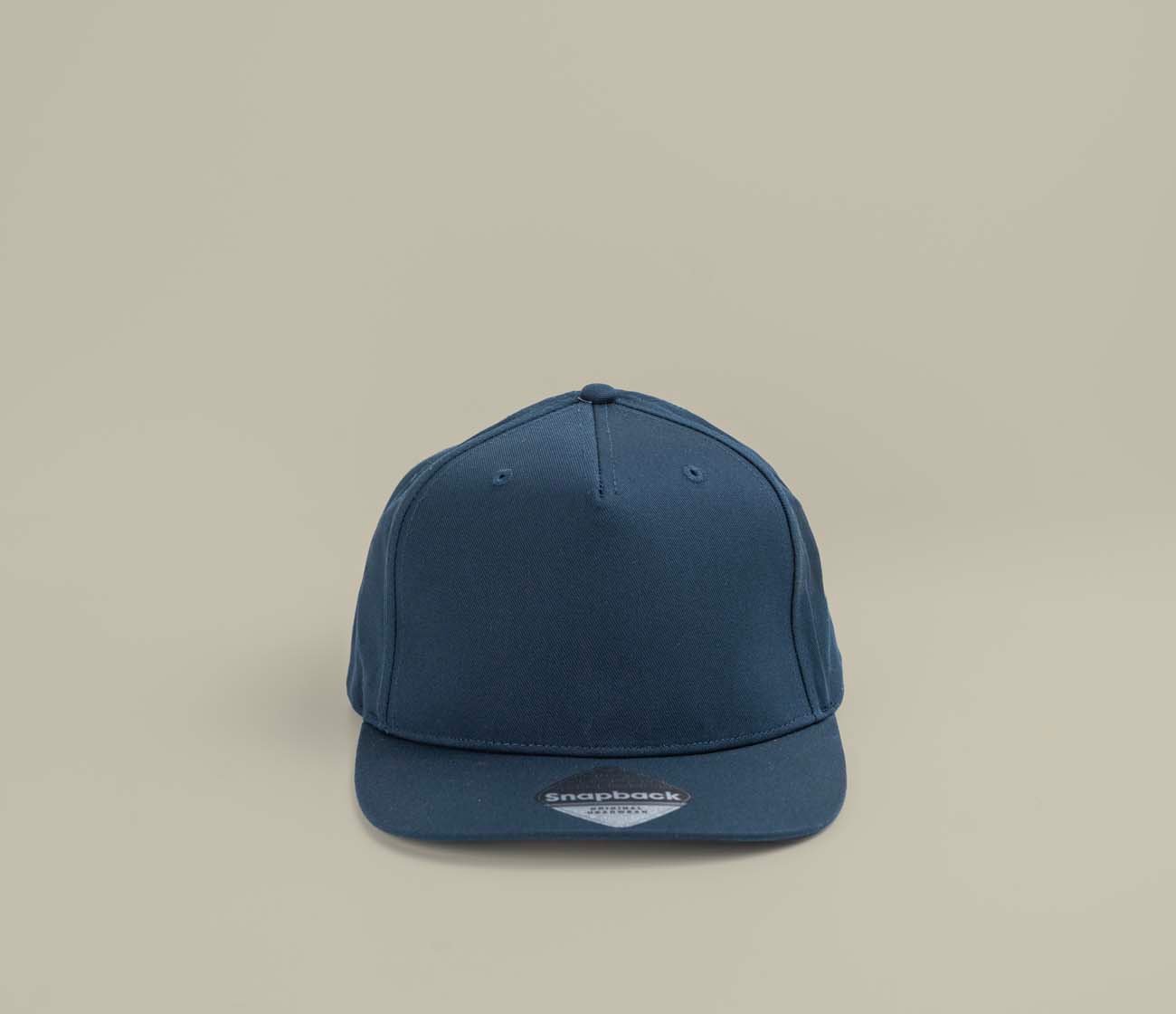 Duurzame snapback met bedrukte merknaam