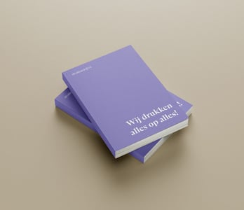 Paperback paarse cover