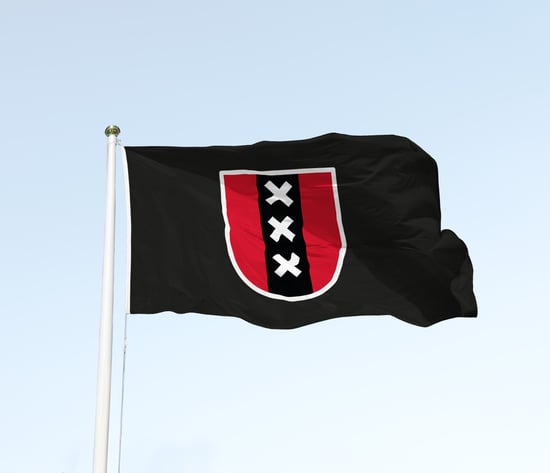 Vlaggendoek amsterdam