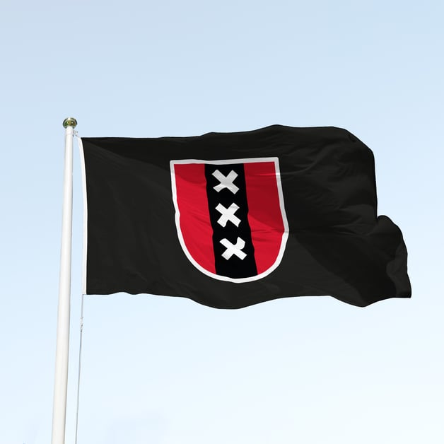 Vlaggendoek amsterdam