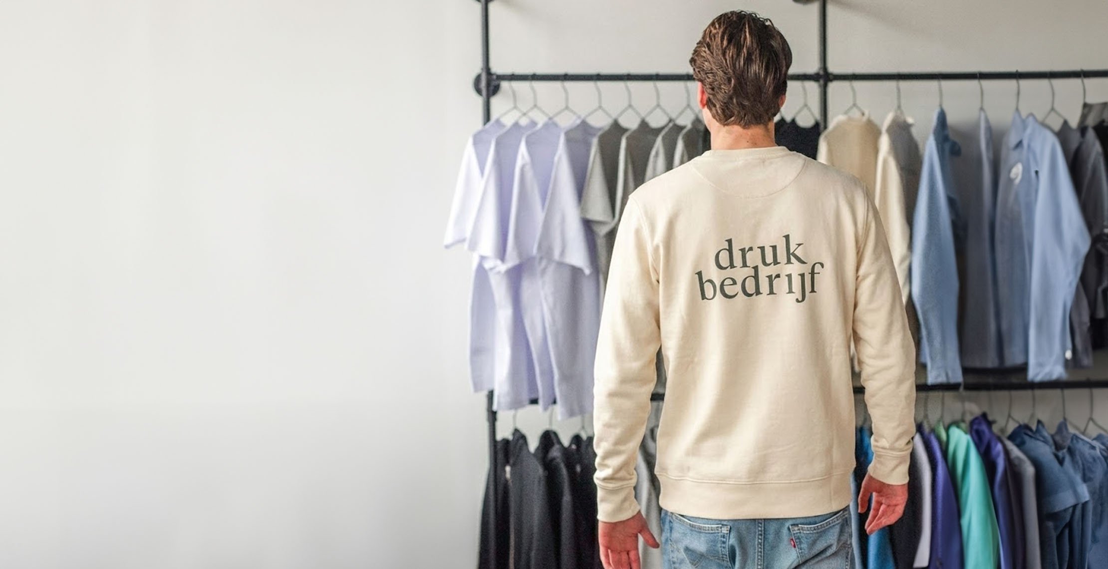 sweater bedrukt met logo