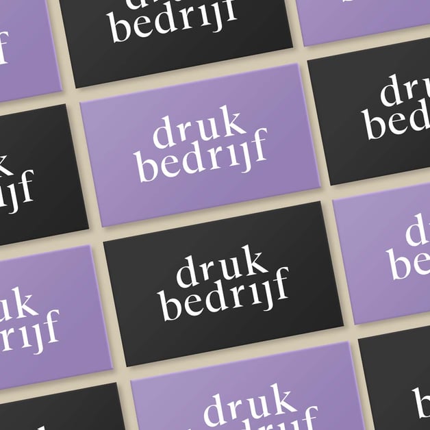 Visitekaartjes in pakket