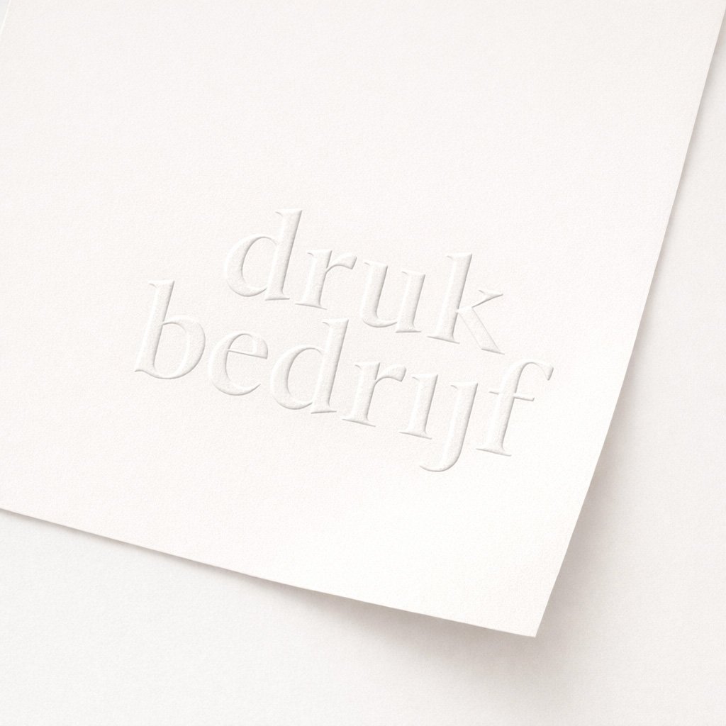 Illustratie Voorzien van preeg