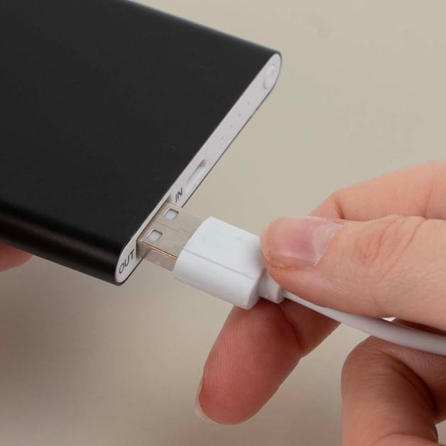 Gepersonaliseerde powerbank voor medewerkers